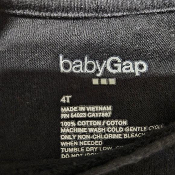 Baby Gap Girls Long Sleeve Kitty Top Size 4t - Picture 2 of 5